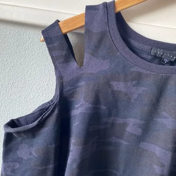 Sanctuary camo sweatshirt  - Picture 3 of 8